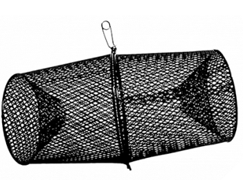 BLACK TORPEDO MINNOW TRAP - 16.5" X 9"