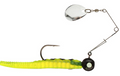 JOHNSON BEETLE SPIN CHARTREUSE BLACK SPOTS COL NICKEL 1/4oz