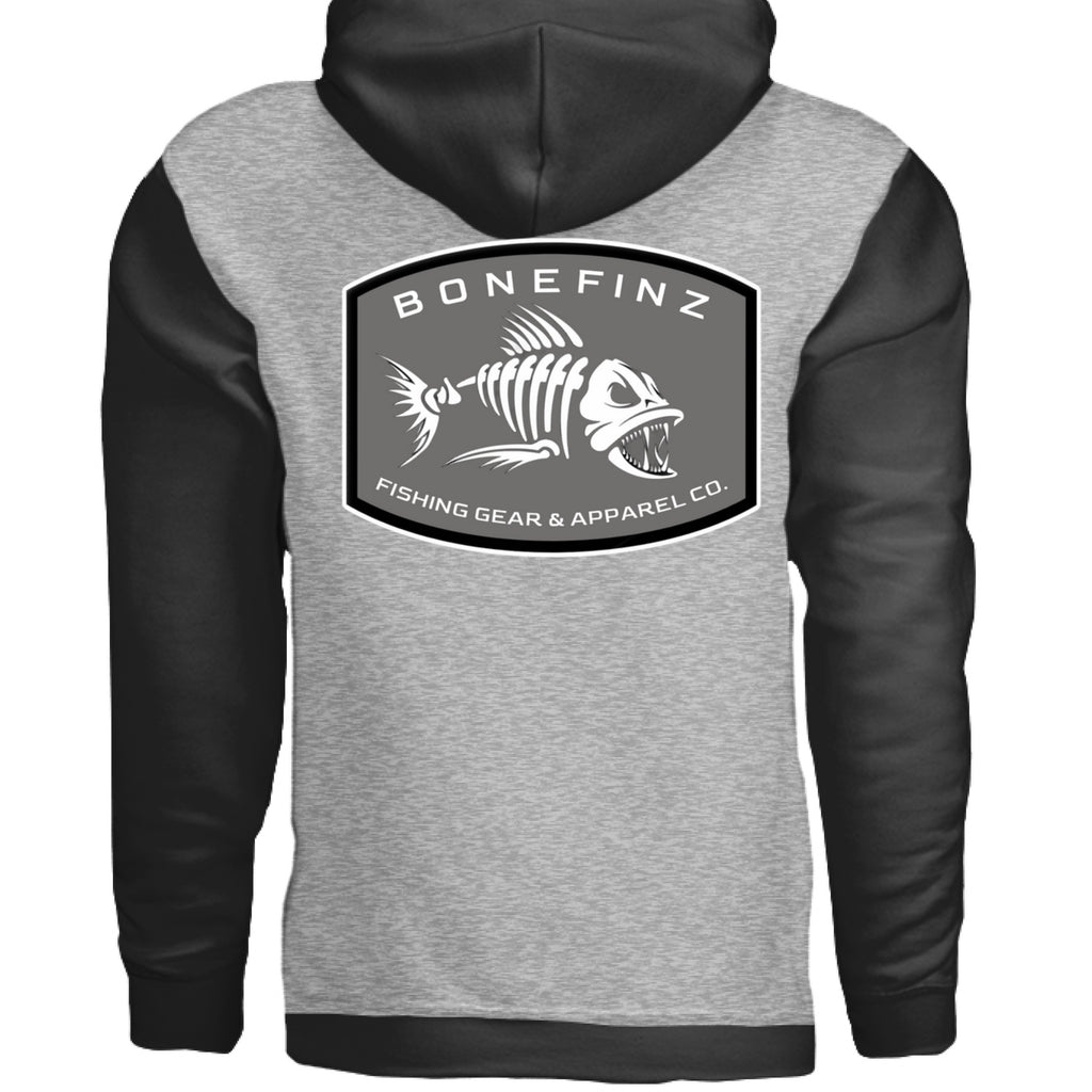 Grey Heather/ Black - BACK