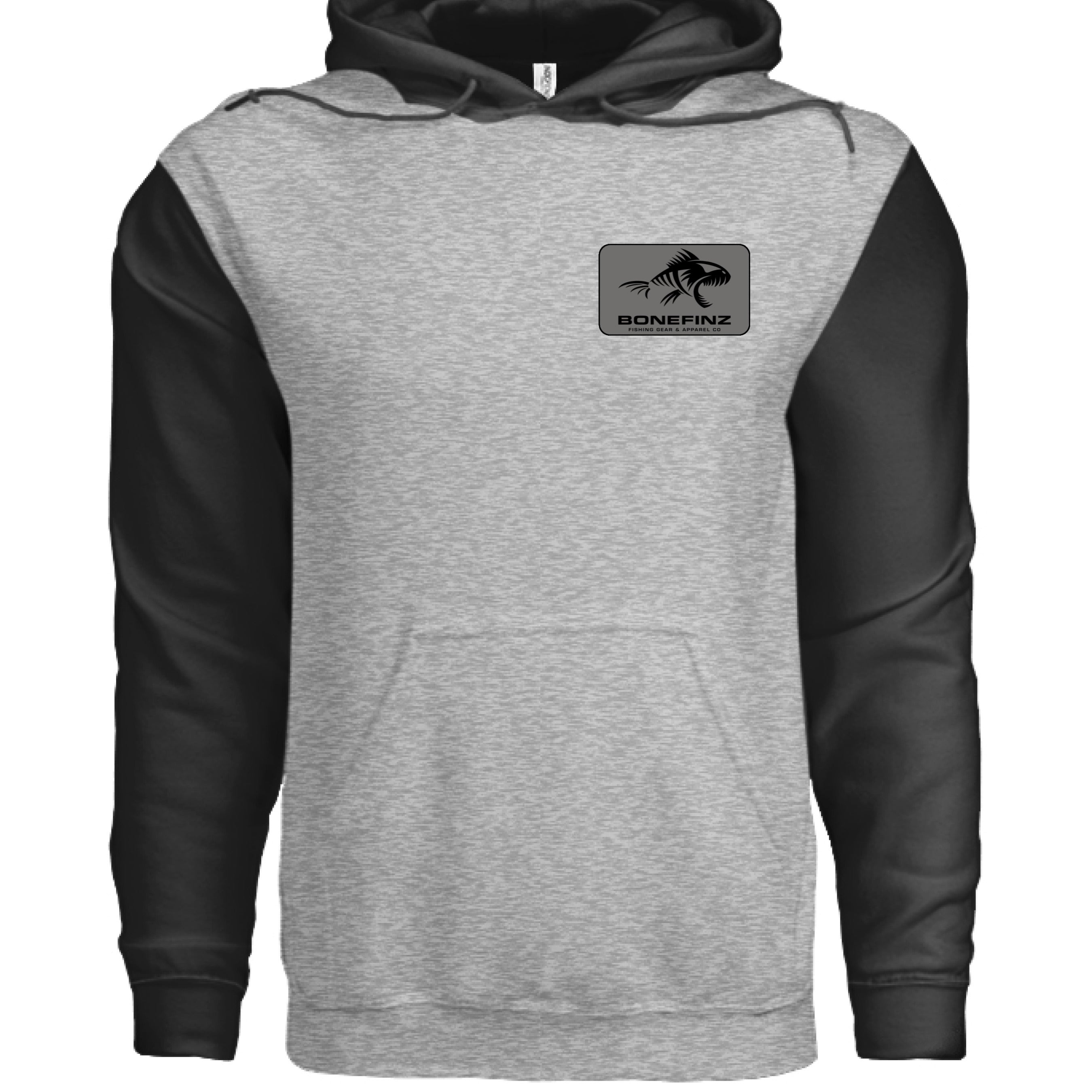 Grey Heather/ Black - FRONT